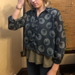 RVCA shirt women’s blouse